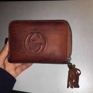GUCCI Tassle Full Zip Wallet
